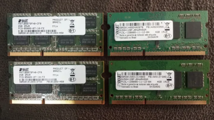 Kit 12gb memória ddr3 para notebook.