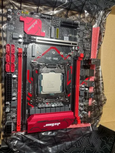 Kit Placa-mãe + Processador