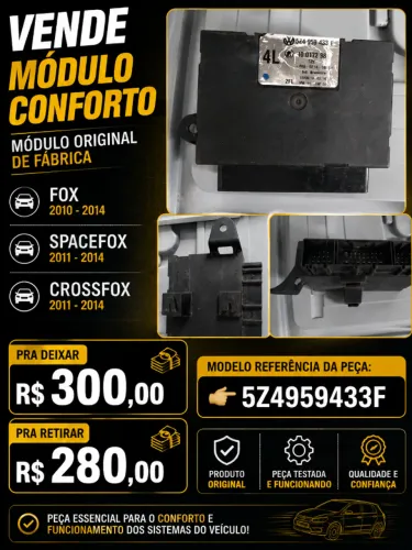 Módulo de conforto, Fox, Spacefox, Crossfox até 2014