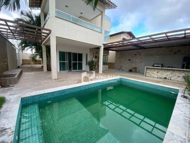 Casa com 3 dormitórios para alugar, 280 m² por R$ 8.083,62/mês - Edson Queiroz - Fortaleza