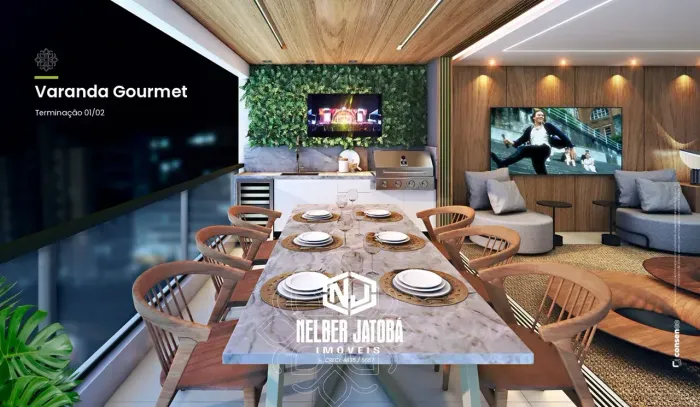 Edf. Sky Garden - 4 Suítes | Closet | Varanda Gourmet | 164,70m² | Jatiúca