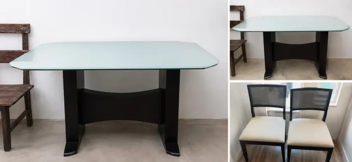 Mesa 4 cadeiras 
