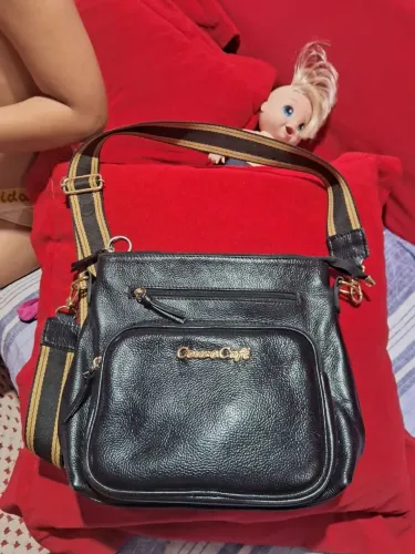 Bolsa couro café 