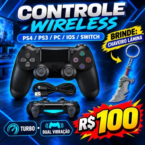 GameSir Gamepad Sem Fio Para Pc Xbox G7 Pro Wuchang Edition 8BitDo
