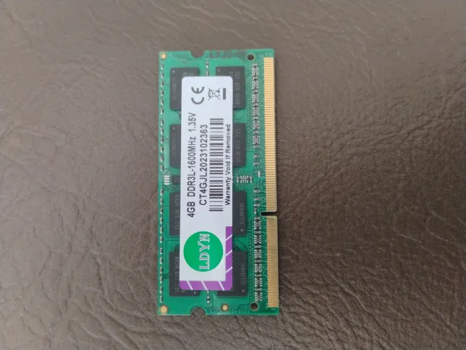 Memoria ddr3L 4gb 1600Mhz 1.35V