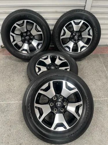 RODAS TOIOTA ARO 18 SW4 HILUX PNEUS