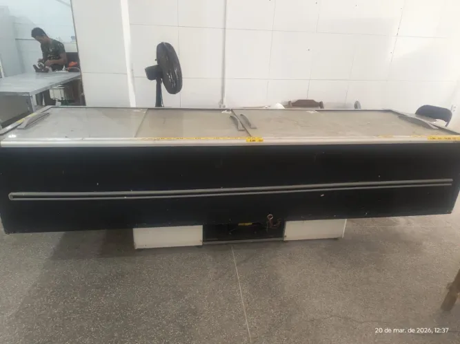Freezer tipo ilha 3 metros funcionando 100%