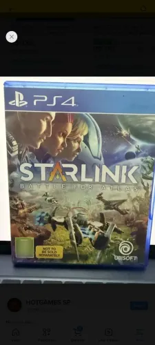 Vendo jogo starlink ps4  
