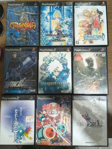 Jogos de PS2 Originais - JP