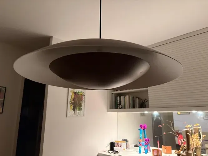 Luminária Dimilux, pendente design moderno - excelente estado