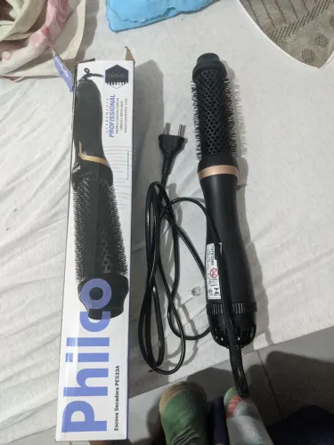 Escova de cabelo elétrica ?