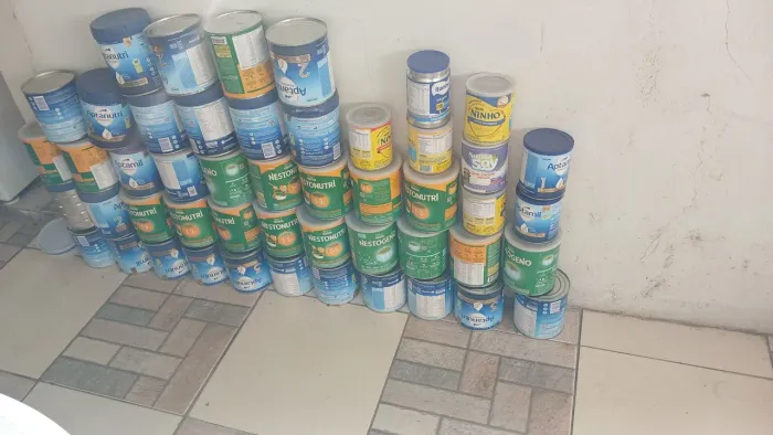 Latas vazias 400g à 800g para artes