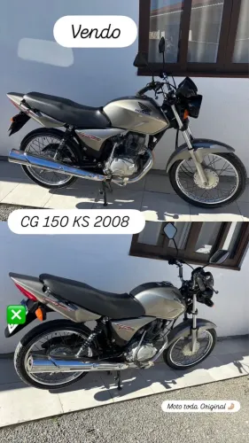 Moto CG 150 ks 2008. Toda original 