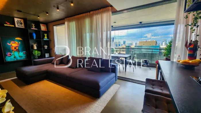 167 m², 3 suítes, 3 vagas ? Apartamento novo com varanda integrada no Brooklin