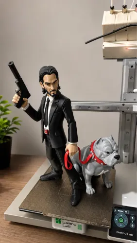 boneco do John Wick