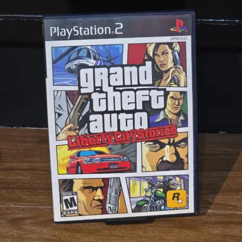 Jogo Grand Theft Auto Liberty City Stories PS2 Original Americano