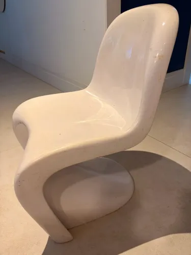 Vendo 3 cadeiras Panton brancas 