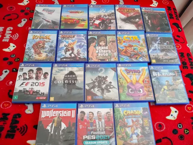 VENDO JOGOS PS4