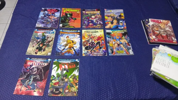 Quadrinhos Marvel e DC R$10,00 a unidade