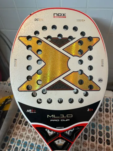 Raquete de Beach Tennis Nox ML10 2025 - Miguel Lamperti