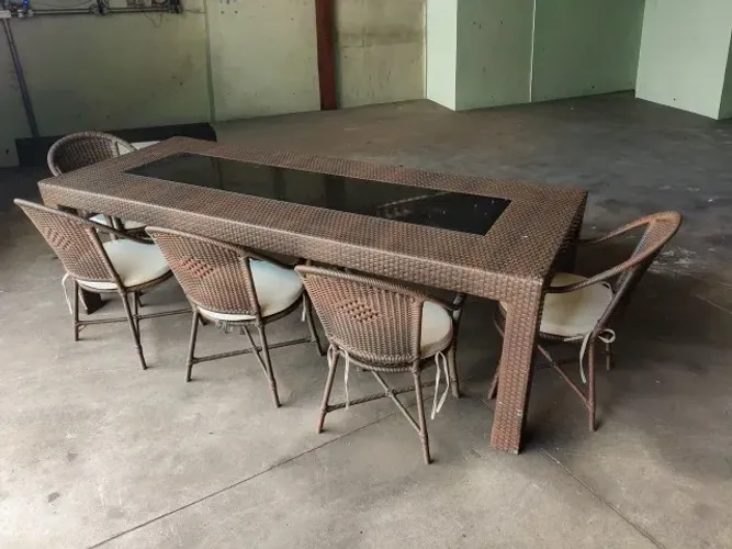 mesa de 8 lugares