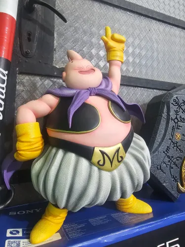 Figure action majinboo majin buu estilo masterlise peça grande muito linda Dragon Ball