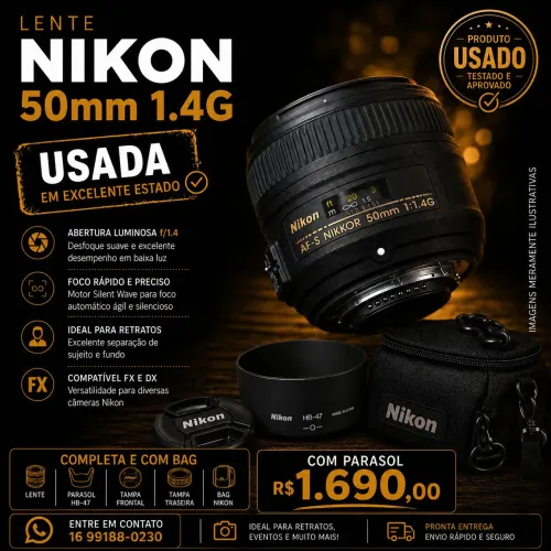 Nikon 50mm f/1.4g ed af-s