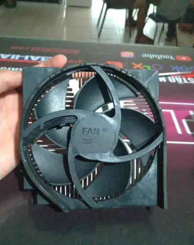Cooler Xbox one s com dissipador