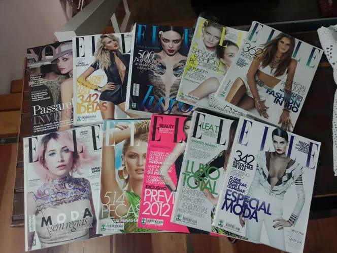  36 Revistas Elle 2011 a 2016