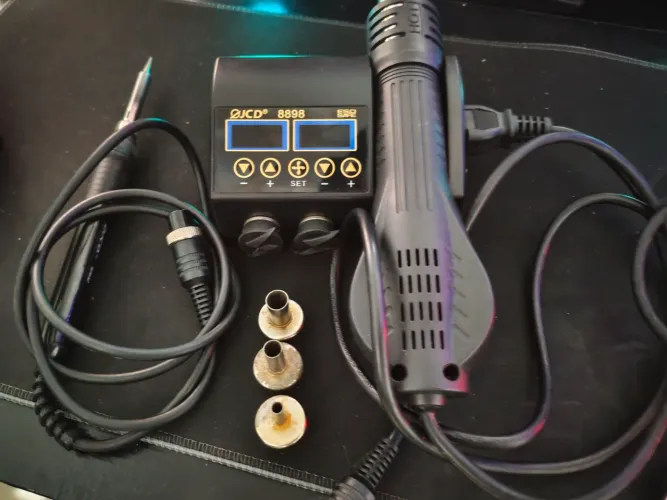 ? Kit Assistência Técnica Celular Completo Yaxun + Estação de Solda