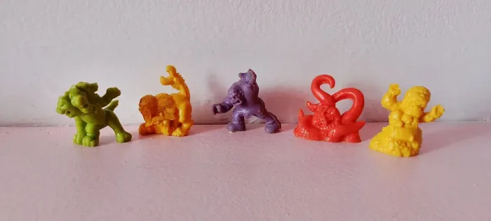 5 Bonecos Monster in my Rocket. Anos 90!