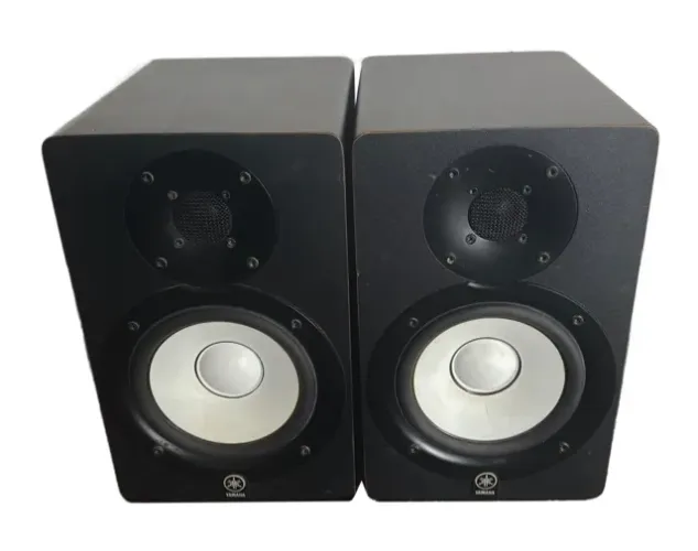 Par Yamaha Hs50M Monitor De Estúdio Ativo 120v (Usado)