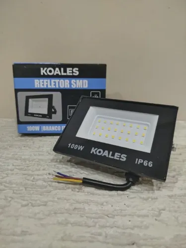 ? Refletor LED 100W - Alta Potência e Economia! ?