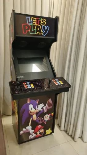 Fliperama Grande com mais de 1000+ jogos