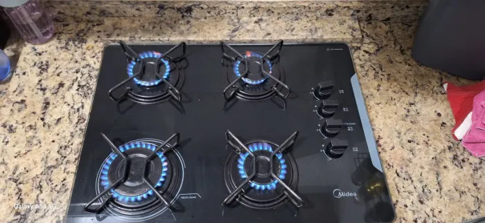 Cooktop a gás em.perfeito funcionamento