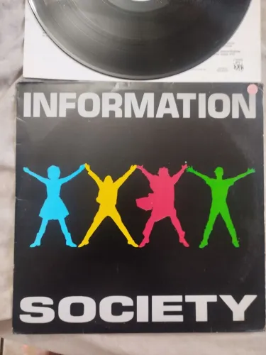 LP vinil informativo society S/T anos 80 pop classic dance Erasure Depeche mode