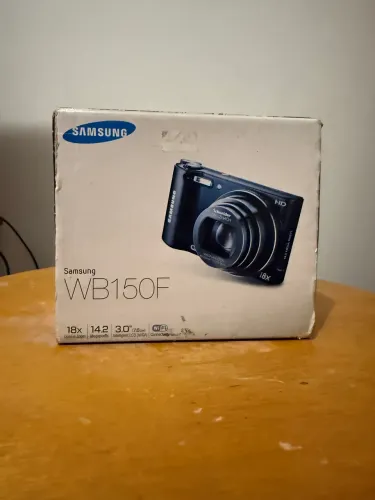 Câmera digital Samsung WB150F nova