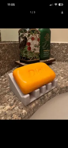 Saboneteira Drenagem Rápida | Porta Sabonete Banheiro Pia Suporte Sabão | Envio rápido