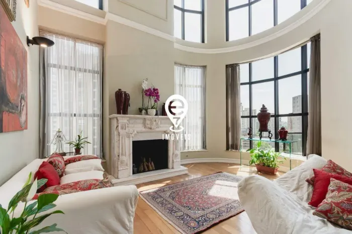Corbertura duplex para venda em Moema com 4 quartos, sendo 4 suítes, 618m²