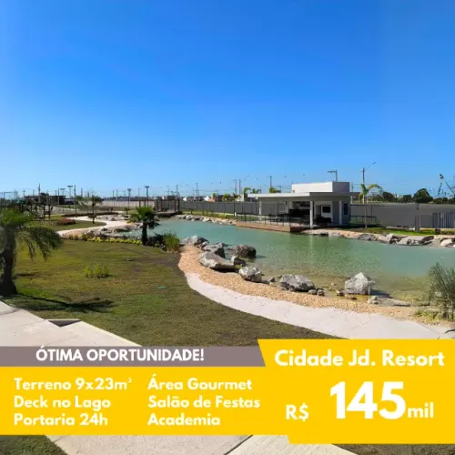 FIT - Venda - Terreno - Cidade Jd. Resort - 9x23