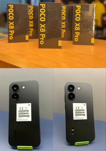 Poco X8 Pro 5G 512GB 08GB RAM-BRANCO PRETO LACRADO