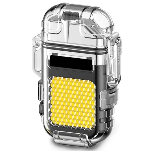 Isqueiro recarregável USB com luz LED