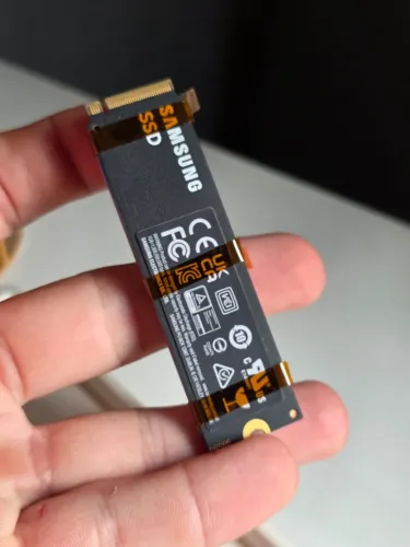 Ssd M2 Samsung 4tb 990 Pro Nvme Pcie Gen 4.0 X4 Mz-v9p4t0bw Cor Preto