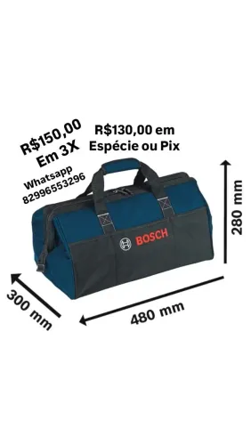 Bolsas para ferramentas novas. *96.