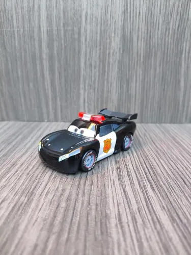 Relâmpago McQueen policial Miniatura Série Carros Metal Diecast Lacrado 