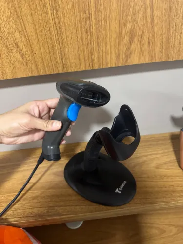 Vendo leitor de código de barras com cabo USB
