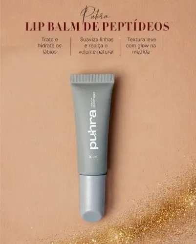 Lip Balm de Peptídeos Puhra