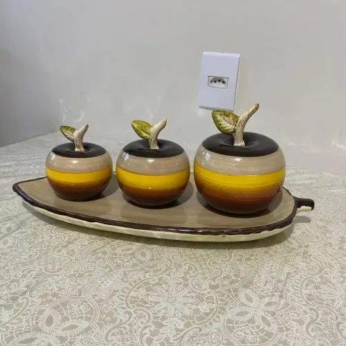 Decoração de porcelana