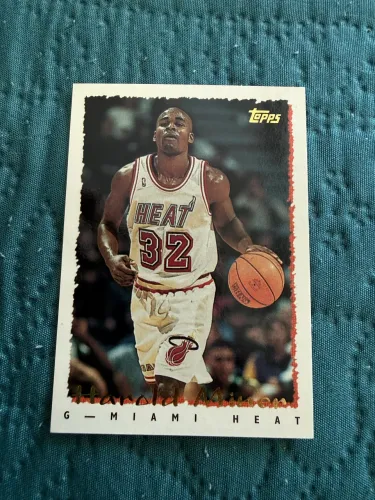 Harold Miner Topps 1993-94 #246 Miami Heat