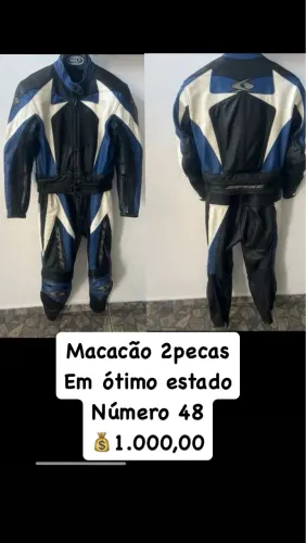 Macacão moto 